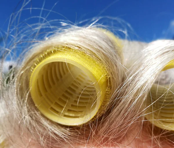 Close Hair Wig — Stock Photo, Image