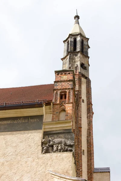 Detalle Iglesia Ciudad Santa María Wittenberg — Foto de Stock