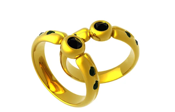 结婚戒指 结婚戒指 — 图库照片