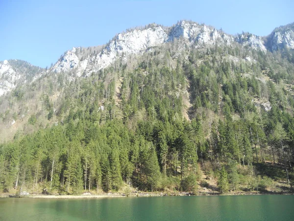 Falkensee Inzell Yakınlarında Bir Göl Değil Yüzden Buraya Dinlenmek Için — Stok fotoğraf