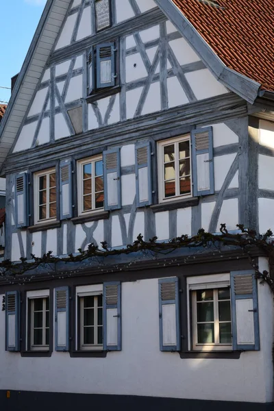 Half Timbered House Kandel Suedpfalz — Stock Photo, Image