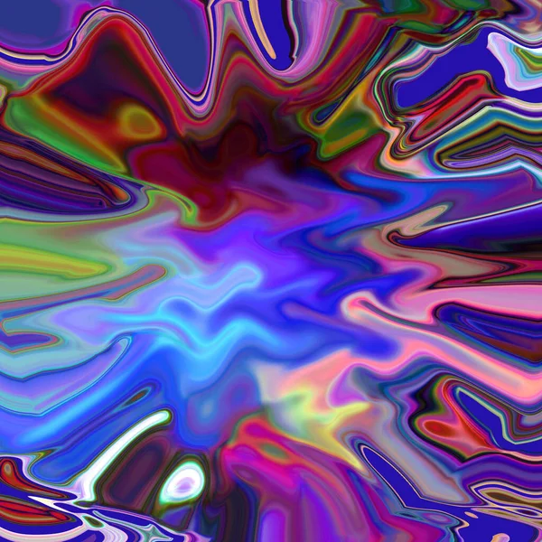 Abstrakcyjne Kolorowe Tło Gradientu Pasteli Falą Wizualną Projekcją Stereograficzną Sferą — Zdjęcie stockowe