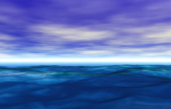 Красивый Вид Океан Море — стоковое фото