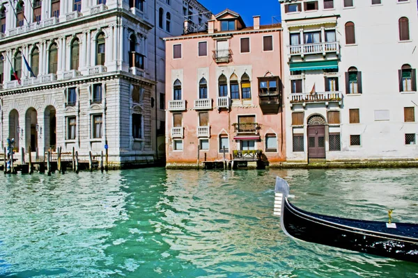 Panorama Grande Canal Veneza Itália — Fotografia de Stock