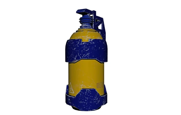 Botella Gas Presión Liberada — Foto de Stock