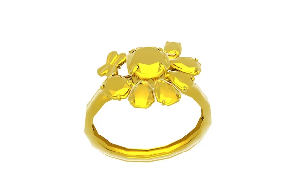 Anello Gioielli Anello Gioielli — Foto Stock