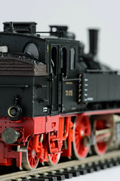 蒸気機関車の詳細図 — ストック写真