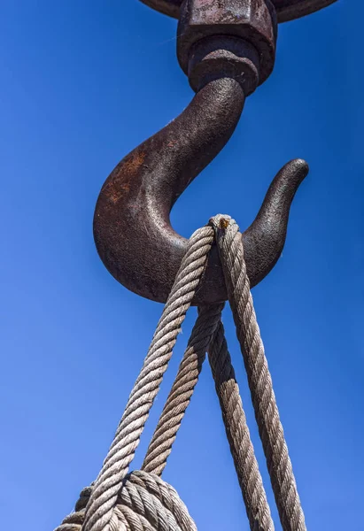 Scenic View Sail Boat Details — Stock Photo, Image