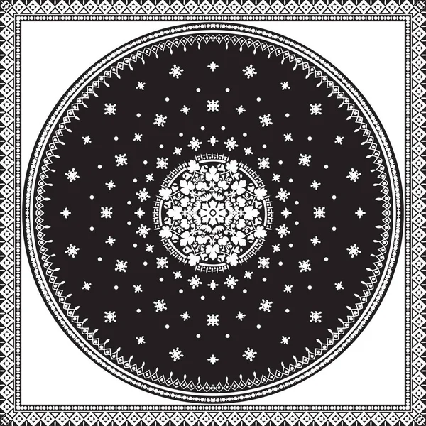 Mandala Art Illustration Spiritual Symmetrical — стоковое фото