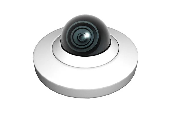 Telecamera Sicurezza Sul Soffitto — Foto Stock