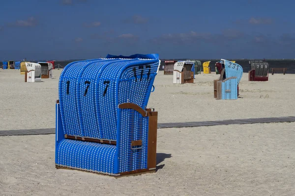 Nessmersiel Ostfriesland North Sea — Stock Photo, Image