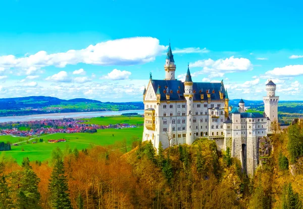 Hohenschwangau Německo Května 2017 Interiér Zámku Neuschwanstein Hohenschwangau Německém Hohenschwangau — Stock fotografie