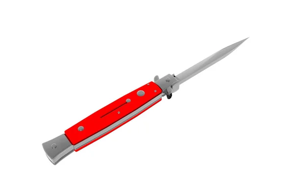 Folding Knife Open Blade — Stock Photo, Image