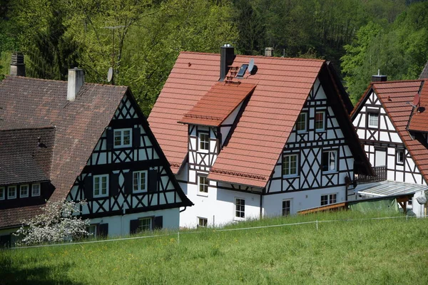 House Sasbachwalden Black Forest Baden Wurttemberg Northern Black Forest Houses — Stock Photo, Image