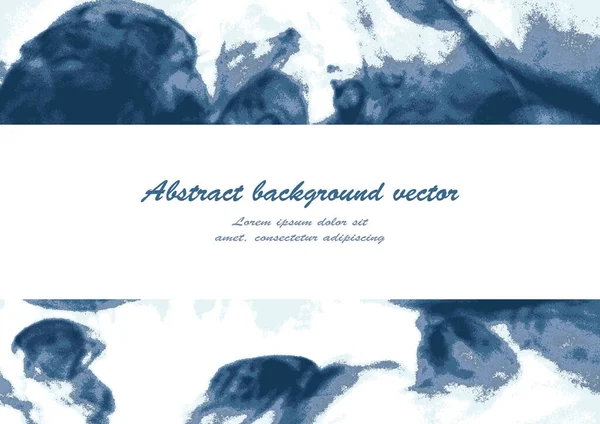 Vector Explosion Smoke Cloud Watercolor Ink Swirling Water Isolated White — Stock Photo, Image