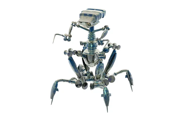 Walking Robot Automatisk Maskin — Stockfoto