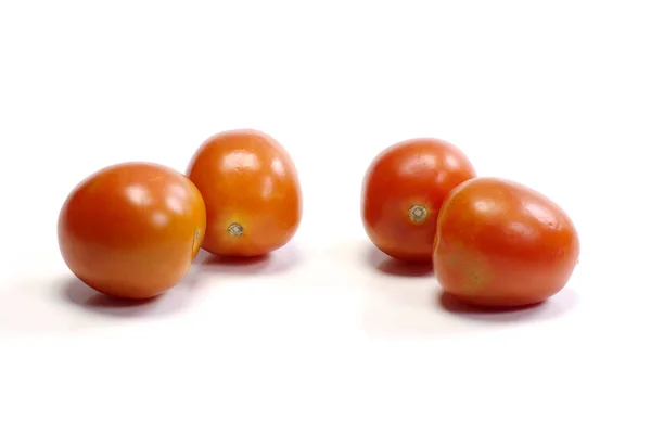 배경의 토마토 맛있고 보이네 — 스톡 사진