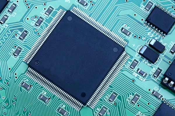 Chip Ordenador Hardware Electrónico — Foto de Stock