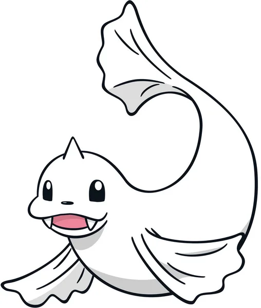 Dewgong Illustration Pokemon Game — Stock Photo, Image