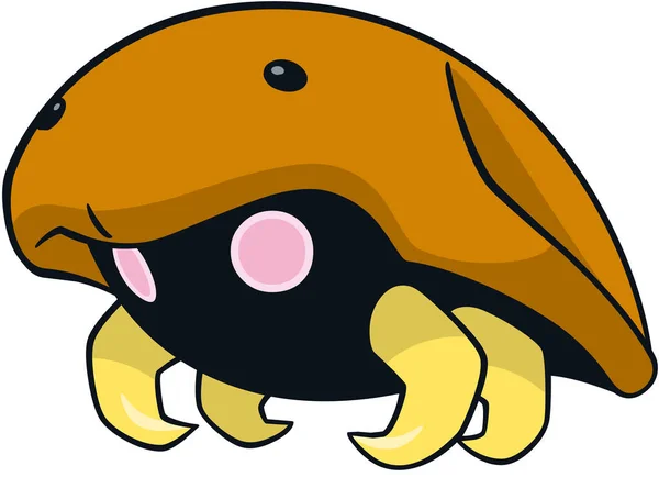 Kabuto Illüstrasyon Pokemonu Oyunu — Stok fotoğraf