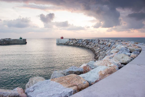 Una Vista Del Bonito Pequeño Puerto Deportivo Pisa Toscana — Foto de Stock