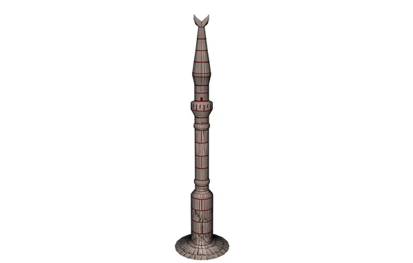 Bir Caminin Minaresi — Stok fotoğraf