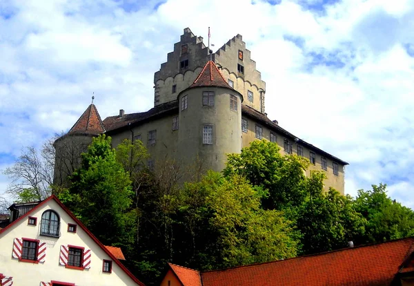 Najstarszy Zamieszkany Zamek Niemczech Bodensee — Zdjęcie stockowe