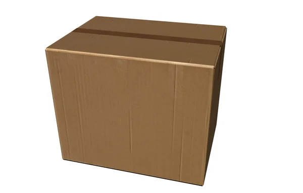 Kartony Wysyłkowe Pudełko — Zdjęcie stockowe