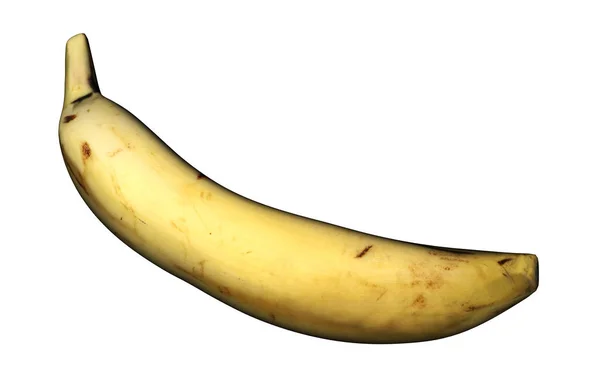 Gelbgoldene Banane Freigegeben — Stockfoto