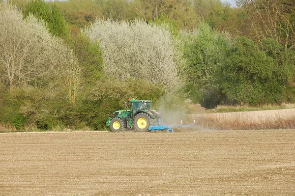 Aussichtsreicher Blick Auf Die Landwirtschaft Auf Dem Land — Stockfoto