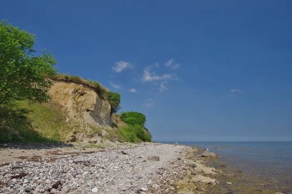 Costa Demolición Mar Báltico Playa Natural Boltenhagen Canje Distrito Mecklenburg —  Fotos de Stock