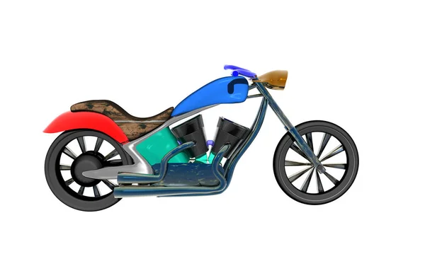 Мотоцикли Гоночні Векторні Ілюстрації — стокове фото