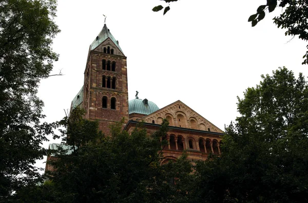 Keizerlijke Kathedraal Speyer Architectuur — Stockfoto