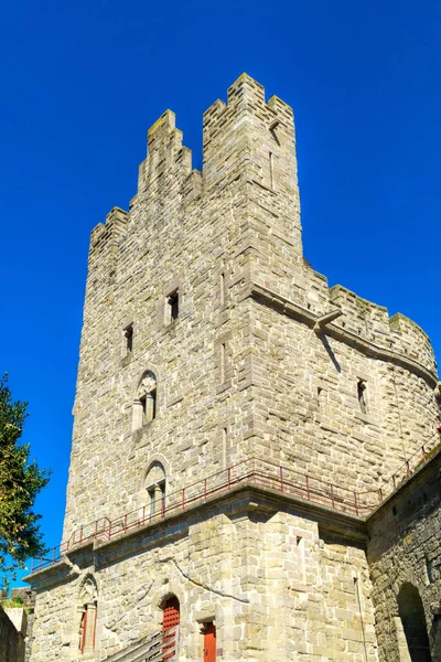 Tour Intérieur Forteresse Historique Carcassonne — Photo