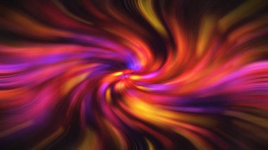 Abstract spiral background. Colorful digital backdrop. 3d rendering clipart
