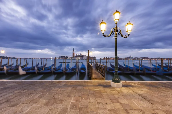 Gondolas Venice City Italy Travel — Stock Photo, Image