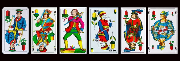 Playing Cards Boys Boys — Stock Photo, Image