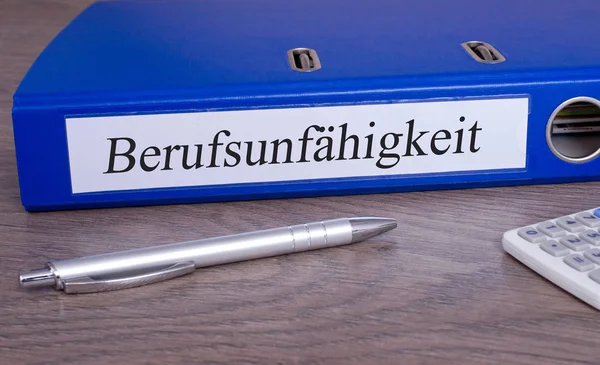 Behindertenordner Büro — Stockfoto