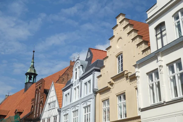 Casa Frontone Del Centro Storico Wismar — Foto Stock