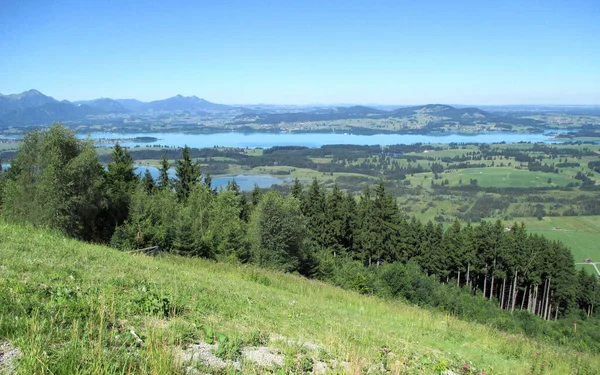 Forggensee Ammergau Alpes — Fotografia de Stock