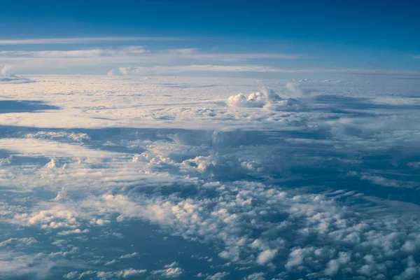 Wolken Himmelsatmosphäre Panorama Außenplaneten — Stockfoto