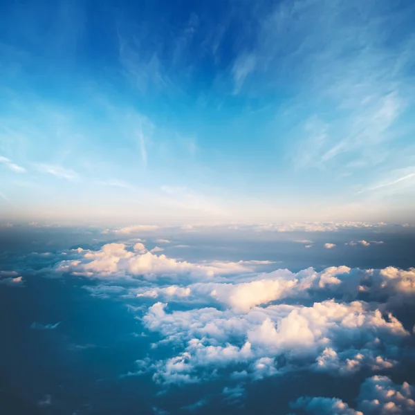 Σύννεφα Στον Ουρανό Ατμόσφαιρα Πανόραμα Εξωτερική Πλανήτη — Φωτογραφία Αρχείου
