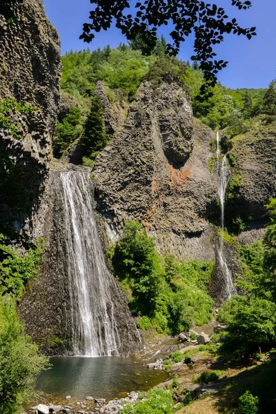 Cascata Ray Pic Cachoeira Ardeche — Fotografia de Stock