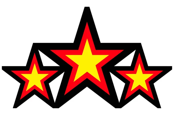 Estrela Pic Cor Alemanha — Fotografia de Stock