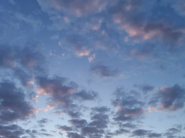 Mooie Avondlucht Humeurige Lucht — Stockfoto