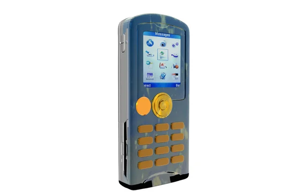 Mobilní Telefon Zobrazeným Displejem — Stock fotografie