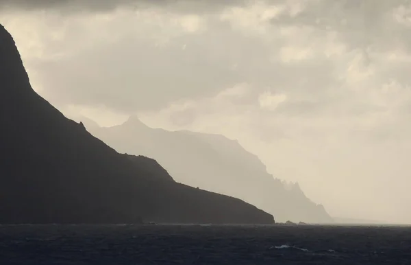 Tarde Nas Montanhas Anaga Tenerife Espanha — Fotografia de Stock