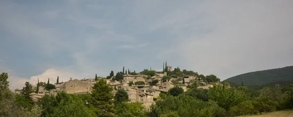 Vue Panoramique Sur Paysage Village Atmosphérique — Photo