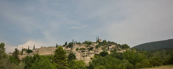 Vista Panorâmica Paisagem Aldeia Atmosférica — Fotografia de Stock