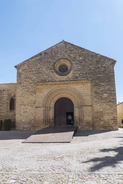 Santa Cruz Kerk Baeza Spanje — Stockfoto
